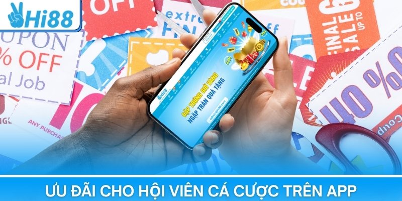 Bỏ túi ưu đãi cho hội viên cá cược trên app